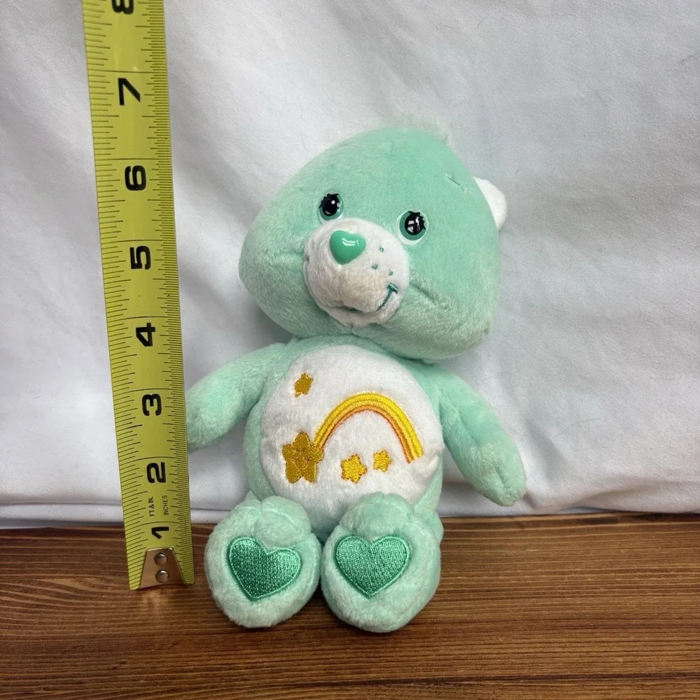 Care Bears Wish Bear Plush w/ 2 Scholastic Books Cheer Up Caring Contest Lot